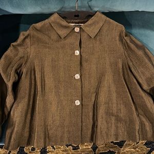 Skirt Set mother of pearl square buttons